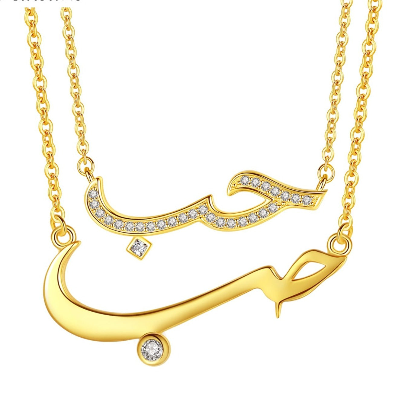 Gold plated deals in arabic