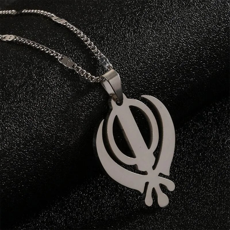 Silver khanda on sale