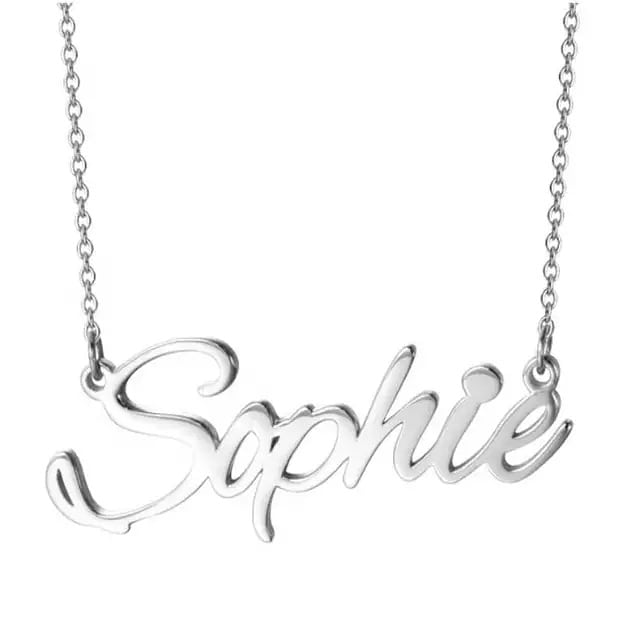 Sophia necklace with on sale name