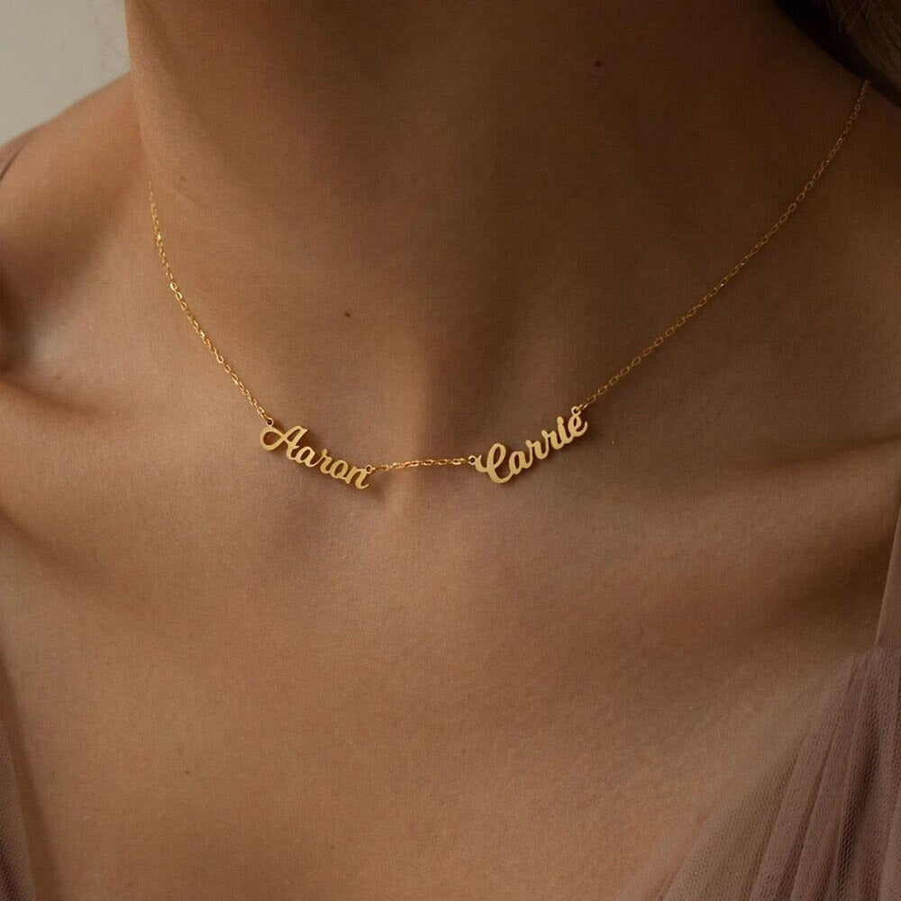 Personalised 2 deals name necklace